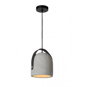 COPAIN Pendant E27 Concreet H26cm Taupe - obrázek