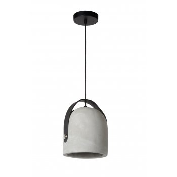 COPAIN Pendant E27 Concreet H26cm Taupe - obrázek