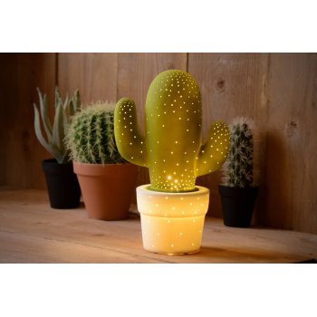 CACTUS Table Lamp Ceramic E14 H30.5 ?20c - obrázek