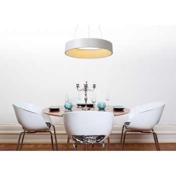 TALOWE LED Pendant D60cm 42W 3000K White - obrázek