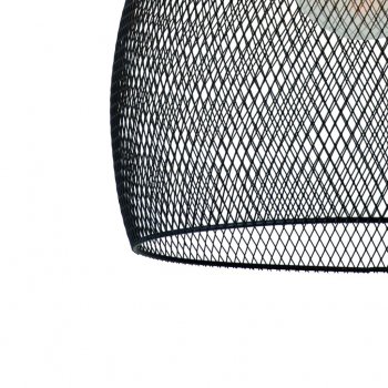 MESH Pendant E27 D28cm H32cm Black - obrázek