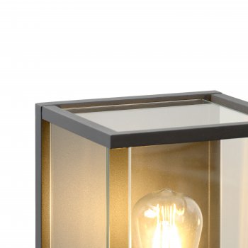 CLAIRE Wall Light LED IP54 E27 Black - obrázek