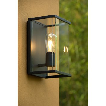 CLAIRE Wall Light LED IP54 E27 Black - obrázek