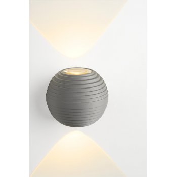 AYO Wall Light LED 2x3W IP54 Grey - obrázek