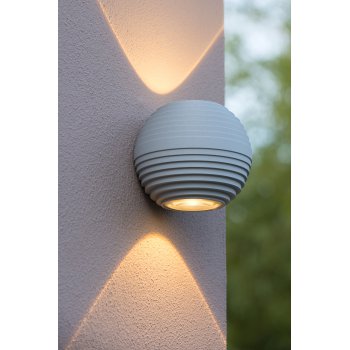 AYO Wall Light LED 2x3W IP54 Grey - obrázek