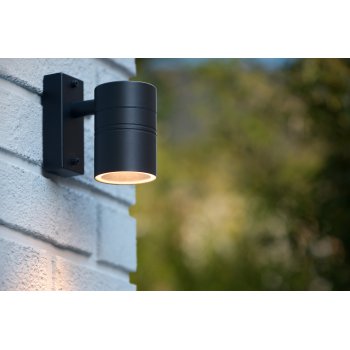 ARNE-LED Outdoor Wall lamp 1xGU10/5W Bla - obrázek