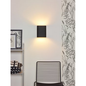 OVALIS Wall Light 2xE14/9W excl.  Black - obrázek