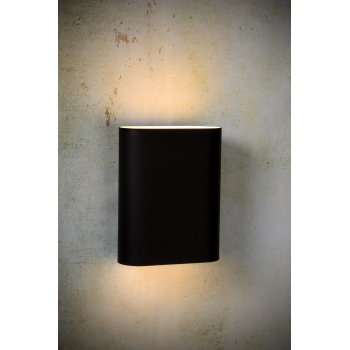 OVALIS Wall Light 2xE14/9W excl.  Black - obrázek