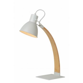 CURF Desklamp E27/60W Plywood-White - obrázek