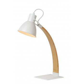 CURF Desklamp E27/60W Plywood-White - obrázek