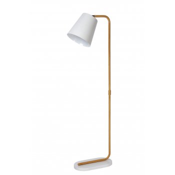 CONA Table Lamp E27 L38 W21 H140cm White - obrázek