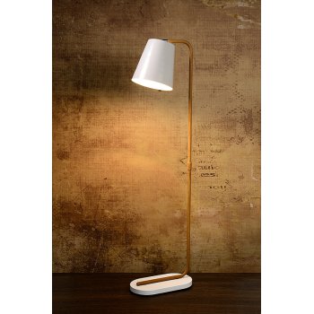 CONA Table Lamp E27 L38 W21 H140cm White - obrázek