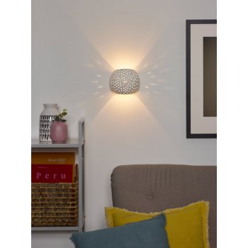 GIPSY Wall Light Round G9 15/12/11cm Whi - obrázek