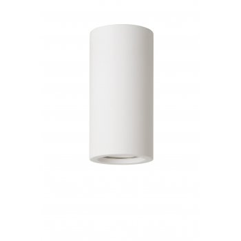 GIPSY Ceiling Light Round GU10 H14cm Whi - obrázek