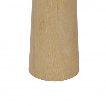 CONOS Floor lamp E27 H76 D48 cm Wood/Sha - obrázek