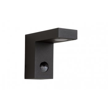 TEXAS-IR Wall Light IP54 H12 L15 LED 6W Black - obrázek