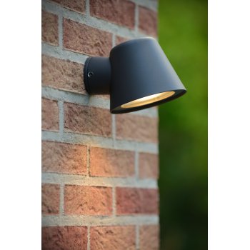 DINGO Wall Light LED GU10/4.5W IP44 Blac - obrázek