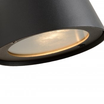 DINGO Wall Light LED GU10/4.5W IP44 Blac - obrázek