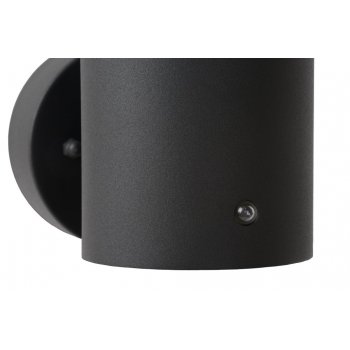 SOLID Wall Light IP54 E27 H25 W15cm Blac - obrázek