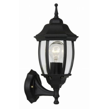 Outdoor lighting up H37cm E27/60W Blac