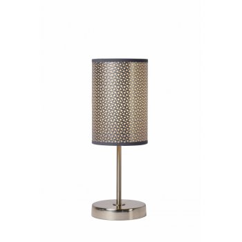 MODA Table Lamp 1xE27 D13 H38cm Silver - obrázek