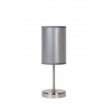 MODA Table Lamp 1xE27 D13 H38cm Silver - obrázek