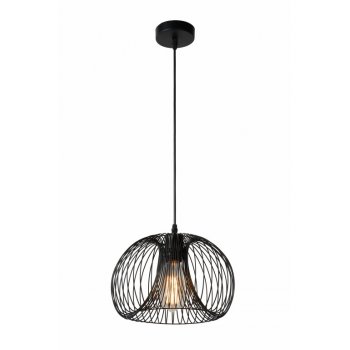 VINTI Pendant E27 D30 H18 Black - obrázek