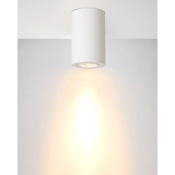 GIPSY Ceiling Light Round GU10 H11cm Whi - obrázek