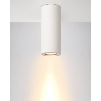 GIPSY Ceiling Light Round GU10 H17cm Whi - obrázek