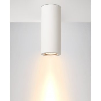 GIPSY Ceiling Light Round GU10 H17cm Whi - obrázek