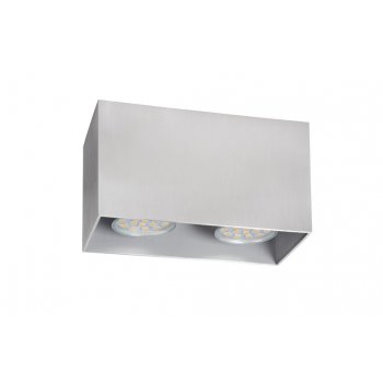 BODI Ceiling Light Square 2xGU10excl Bla - obrázek