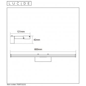 ONNO Mirror Light LED 12W L60cm 3000K 960LM - obrázek