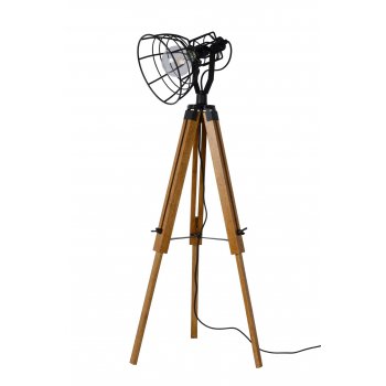 JOSHUA Floor lamp E27 H104cm Black - obrázek