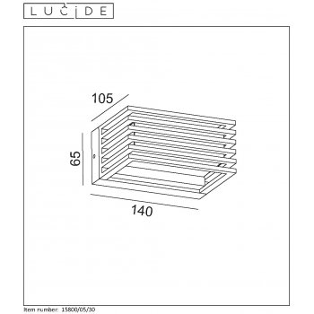 MALTA Wandlicht LED 5.4W 3000K - obrázek