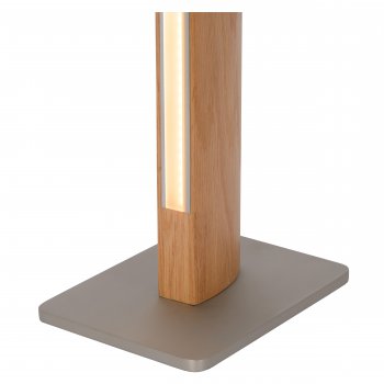 SYTZE Floor Lamp LED 30W1H51cm 2400LM Wood - obrázek