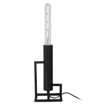 ZILDA Table Lamp E27/40W L12 W12 H25cm Black - obrázek