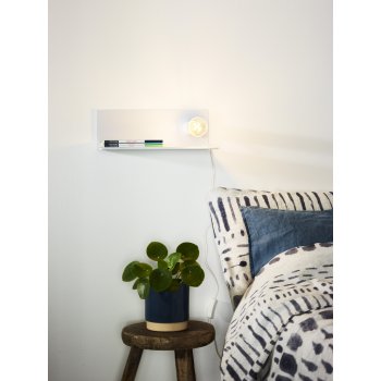 SEBO  Wall Light E27/40W L35 W12 H12cm White - obrázek