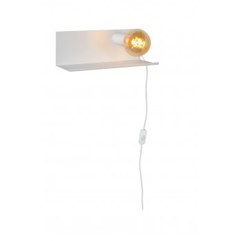 SEBO  Wall Light E27/40W L35 W12 H12cm White - obrázek