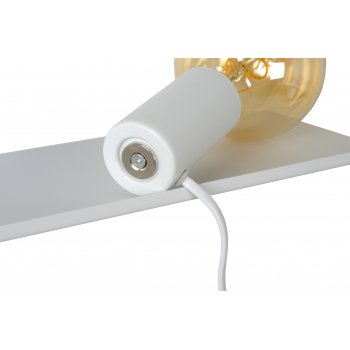 SEBO  Wall Light E27/40W L35 W12 H12cm White - obrázek