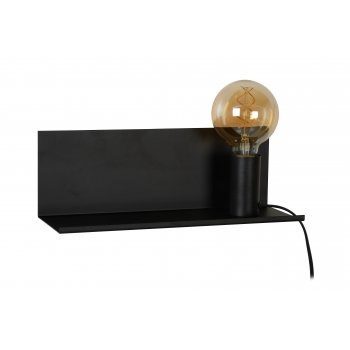 SEBO  Wall Light E27/40W L35 W12 H12cm Black - obrázek