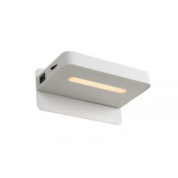 ATKIN wall Light LED 5W+USB port 25/14/11cm Black