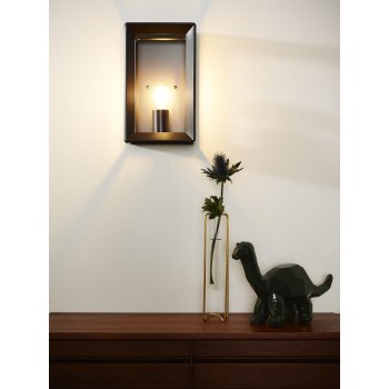 THOR Wall Light E27 L18 W51 H30cm Iron Grey - obrázek