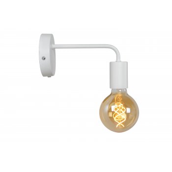 SCOTT Wall Light E27 L20  H12cm White - obrázek