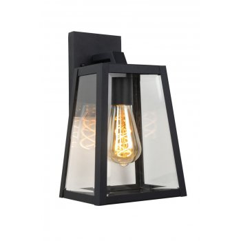 MATSLOT Wall Light IP23 E27 H31cm Black - obrázek