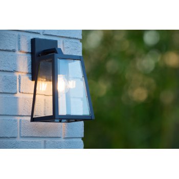 MATSLOT Wall Light IP23 E27 H31cm Black - obrázek