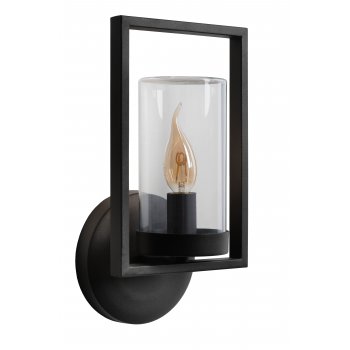 NISPEN Wall Light IP44 E14 H33cm Black - obrázek