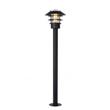 ZICO Lantern IP44-1xE27 H100 D21.8 Black - obrázek