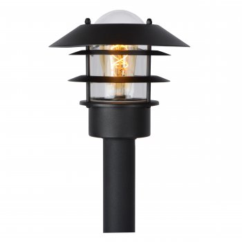 ZICO Lantern IP44-1xE27 H100 D21.8 Black - obrázek