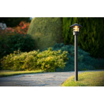 ZICO Lantern IP44-1xE27 H100 D21.8 Black - obrázek