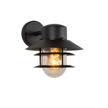 ZICO Wall light IP44 1x E27 - Black - obrázek